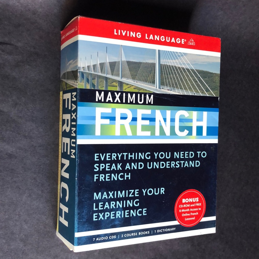 MAXIMUM FRENCH from Living Language NEW